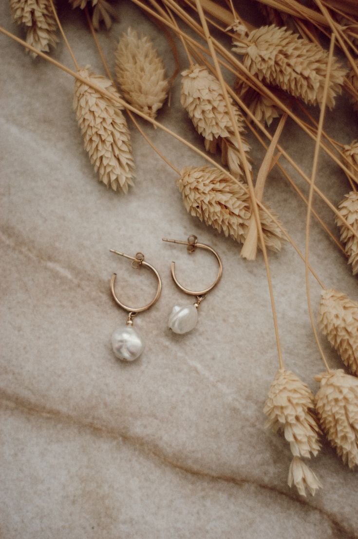 Vesper Charm Hoops