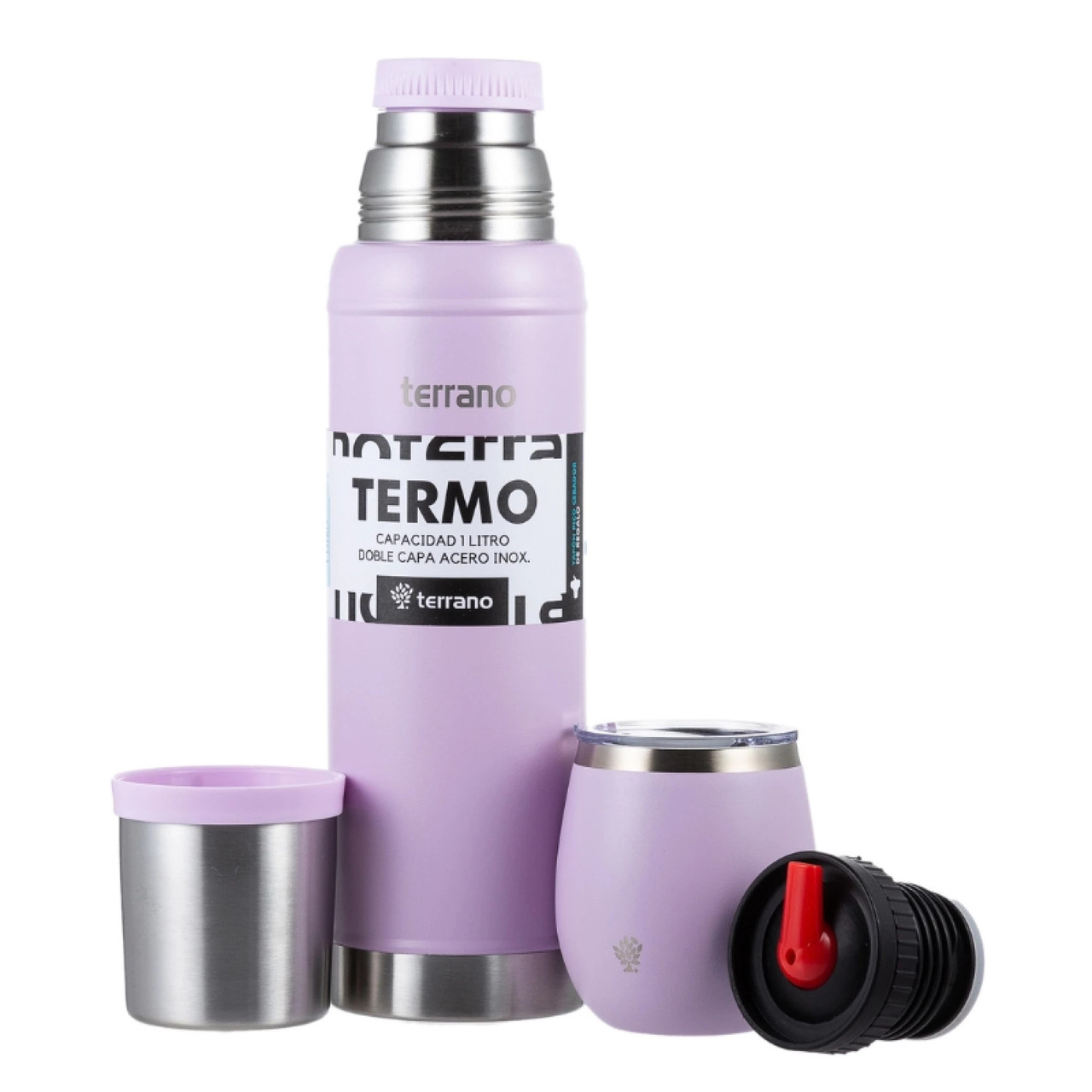 Termo Térmico Acero Inoxidable 1 Litro