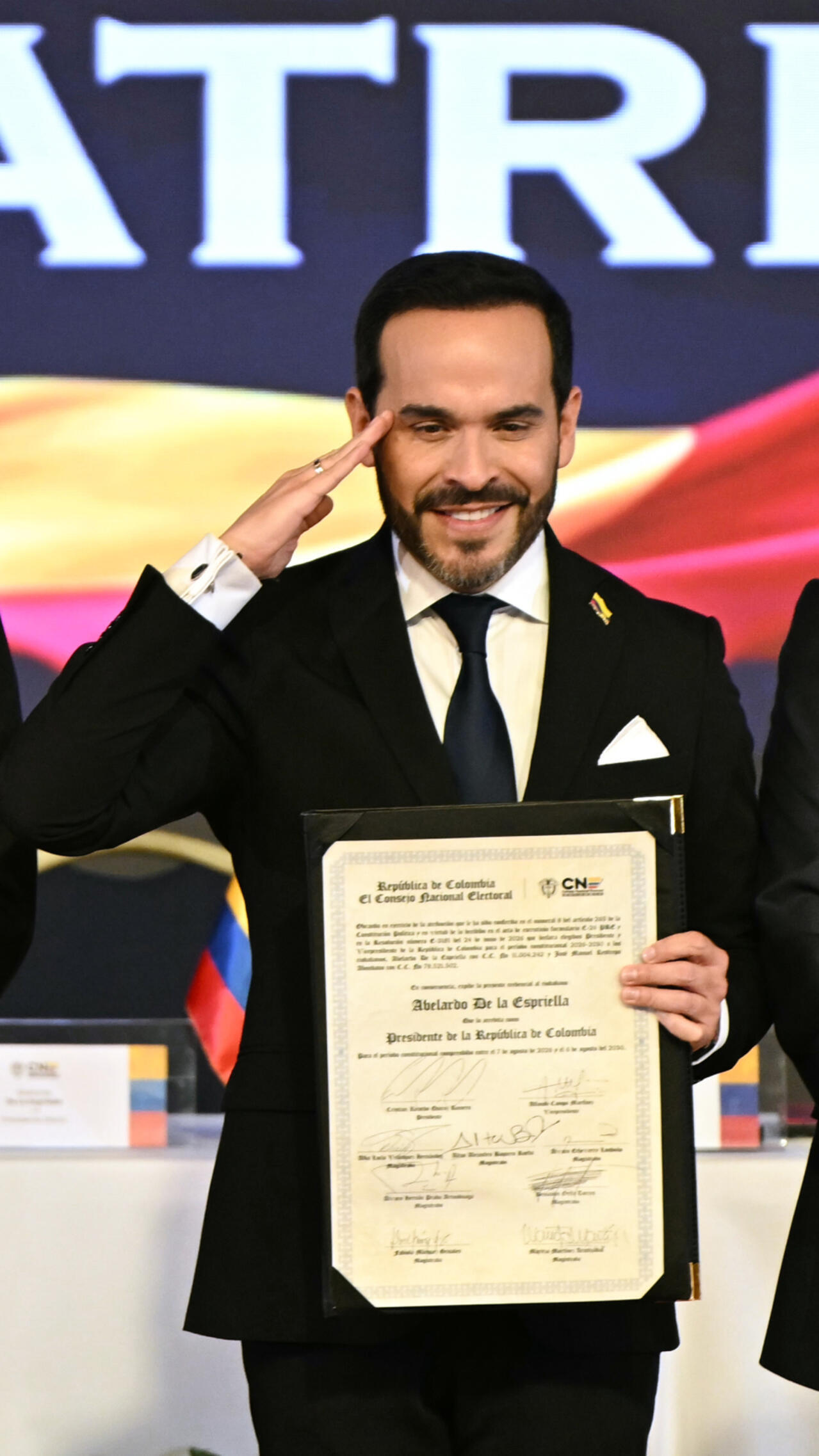 Abelardo de la Espriella - Presidente Electo