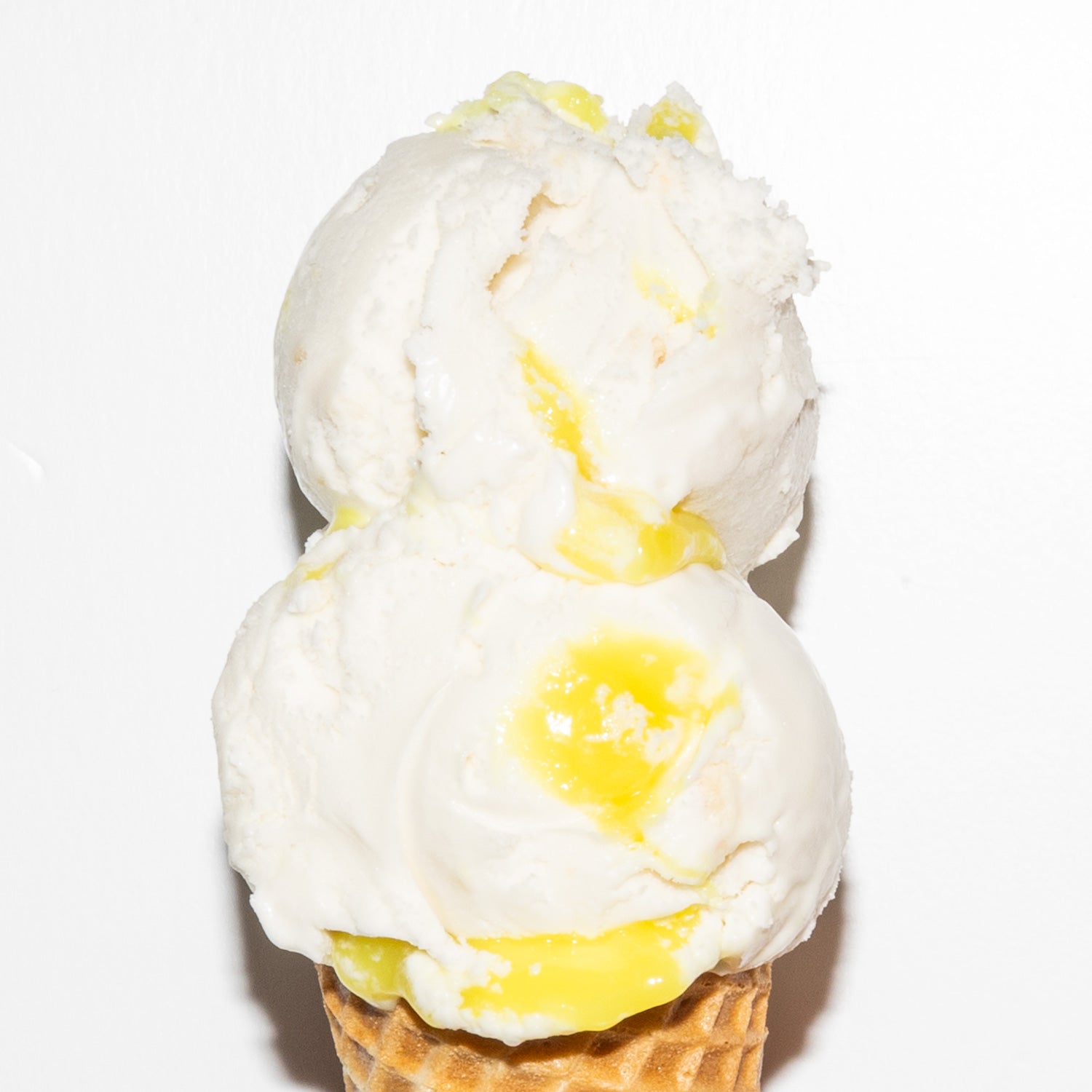 Bright lemon sorbet, dairy-free and vegan-friendly