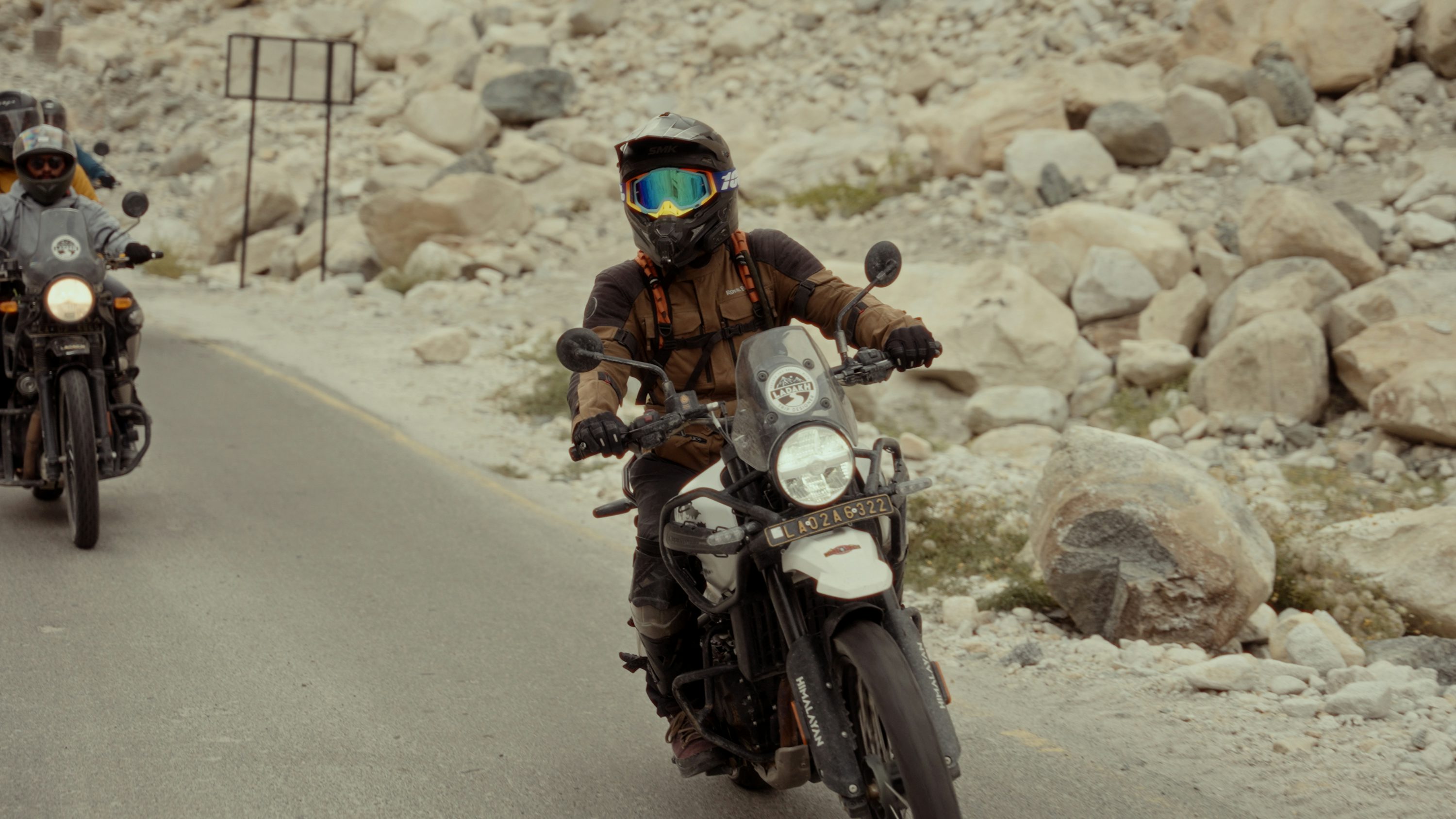 YouTube — bikers in the mountains