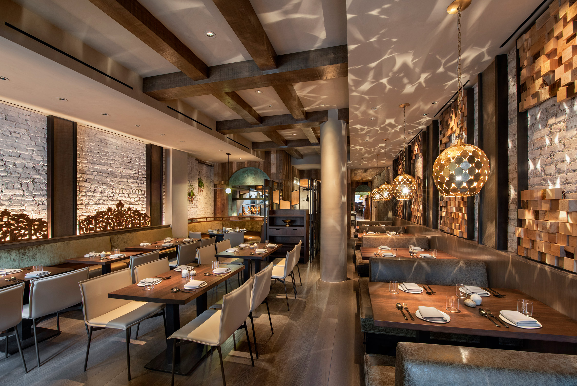 Brass, oak and warm light