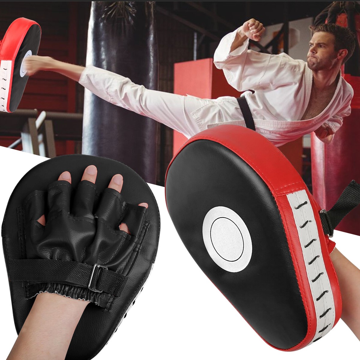 Rebel coaching mitts product photography