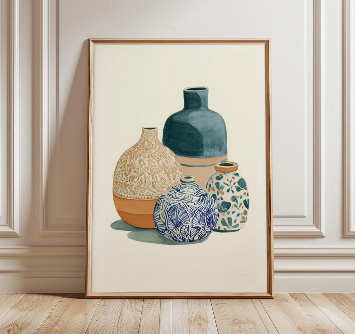 植物志·水彩版画