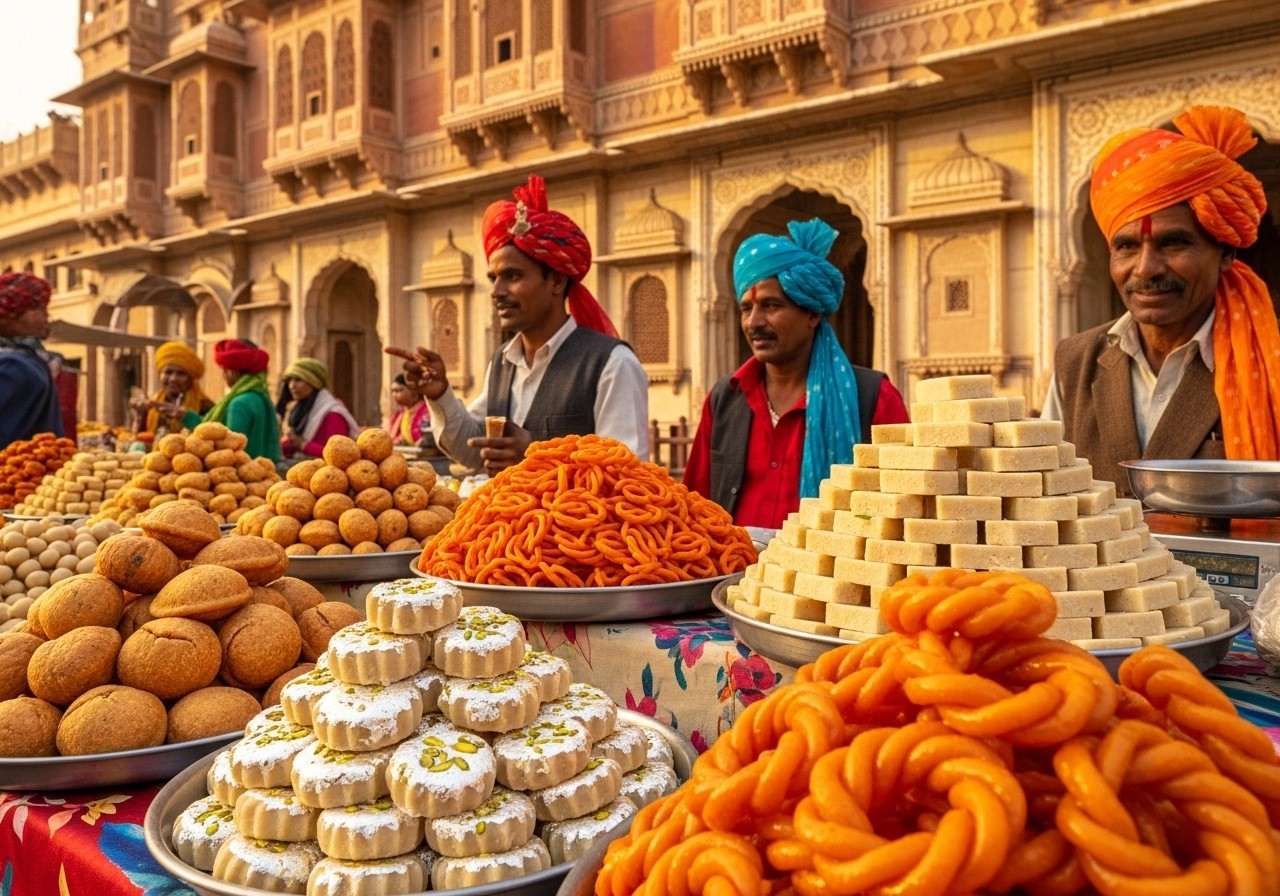 Traditional Rajasthani Sweets