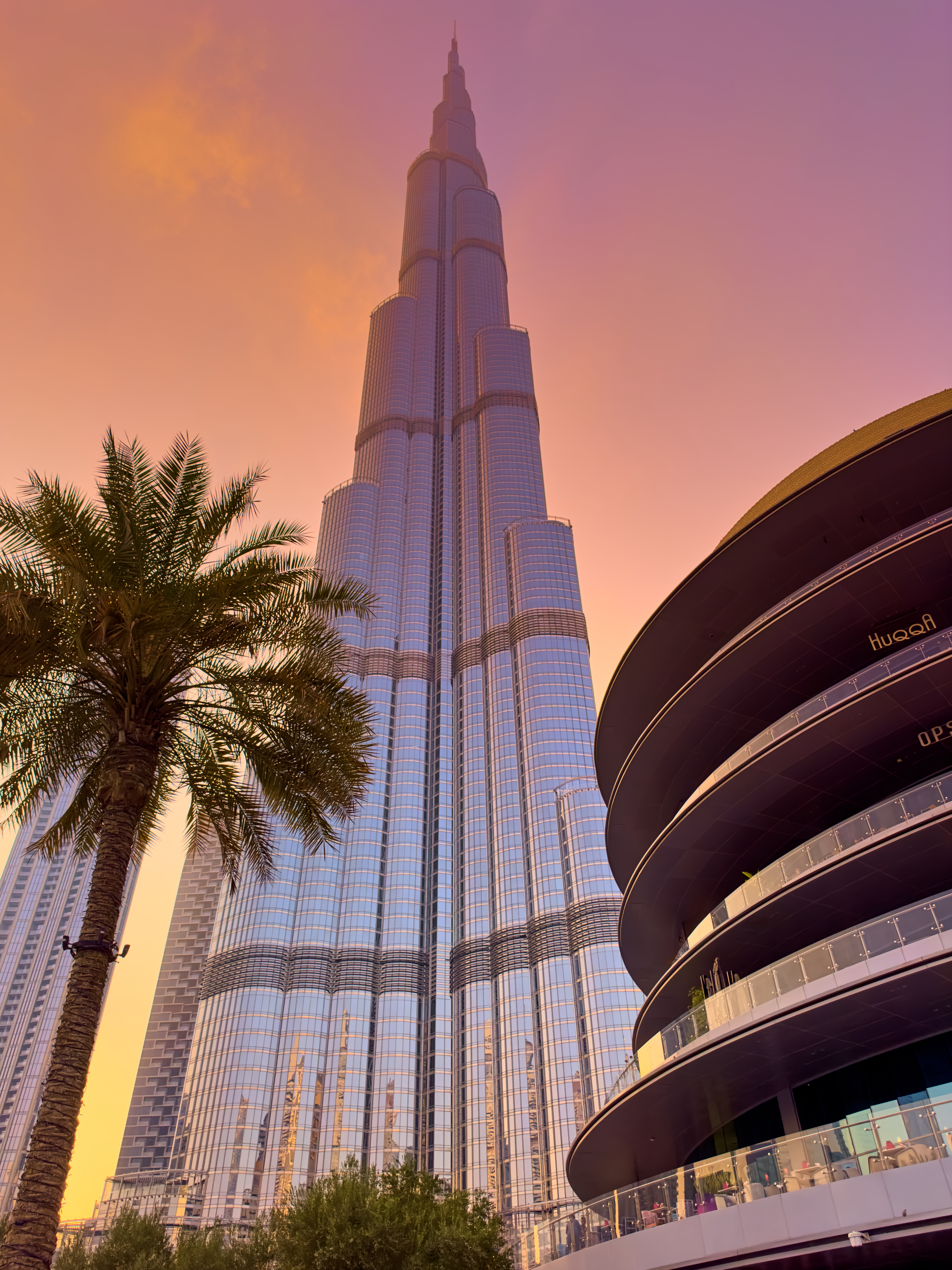 Dubai skyline with Burj Khalifa