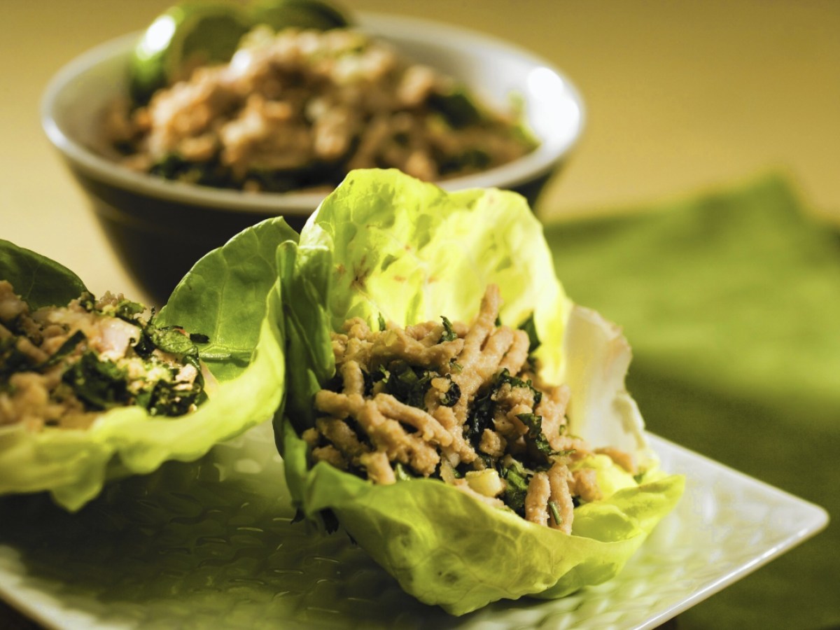 Chicken Tikka Lettuce Wraps