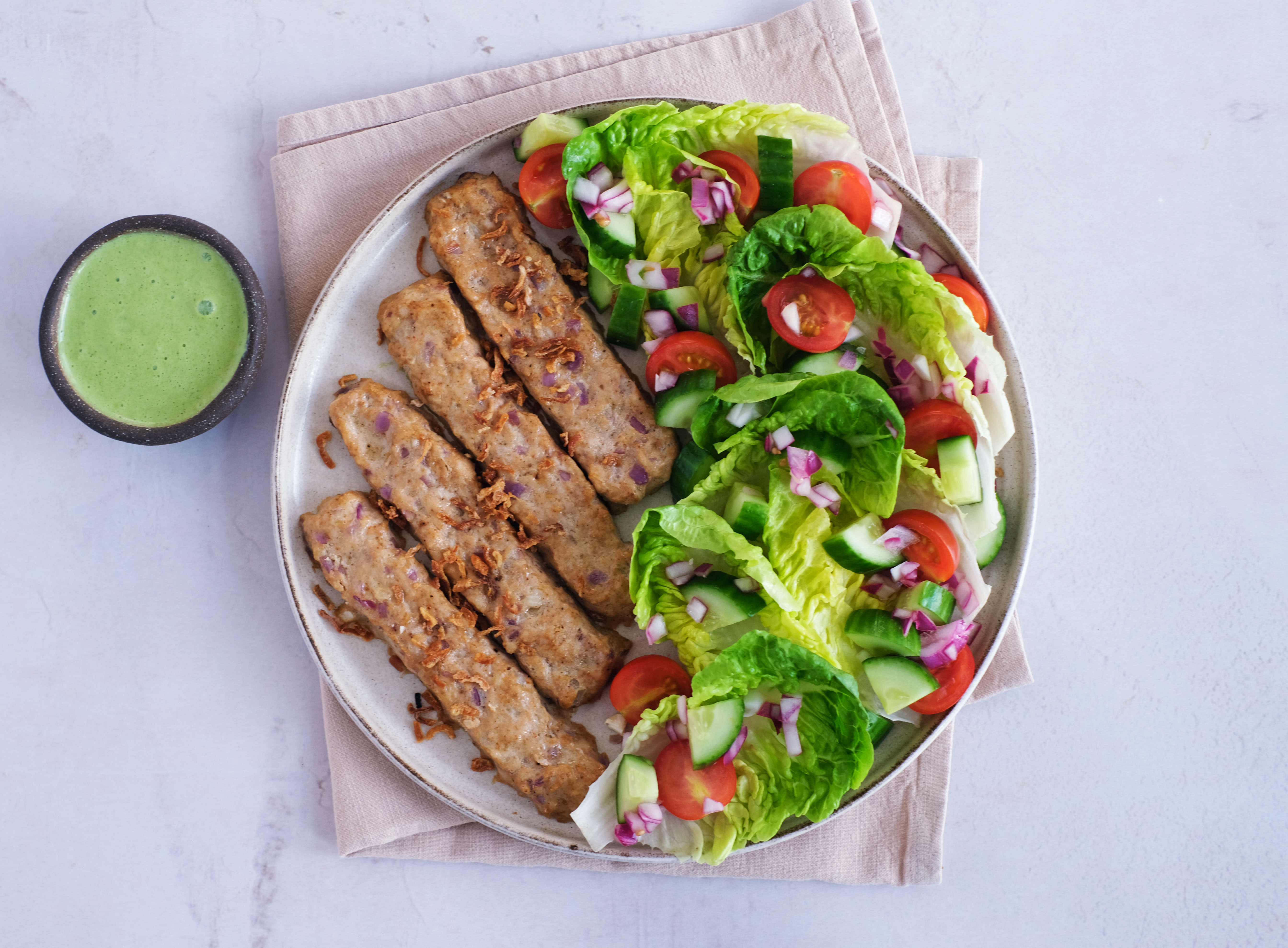 Chicken Kebab Salad Bowl