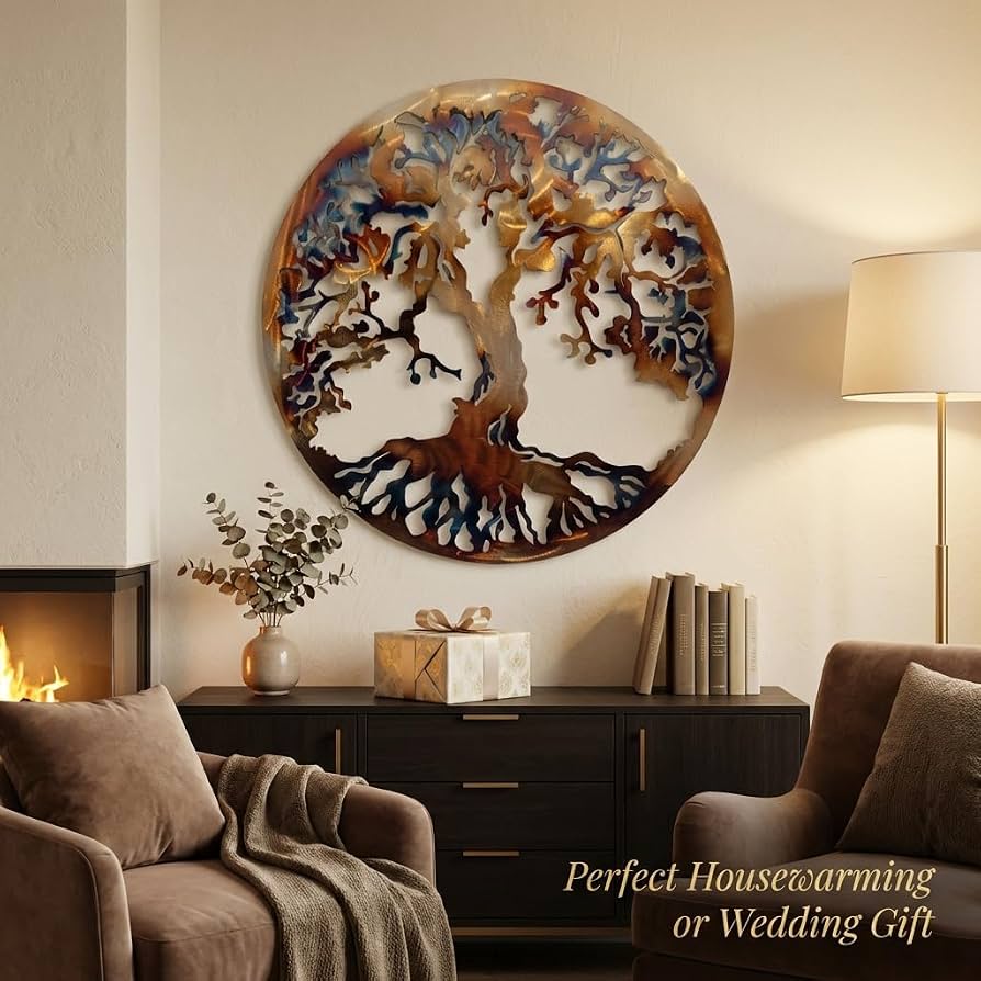 Objet : Tableau métallique décoratif