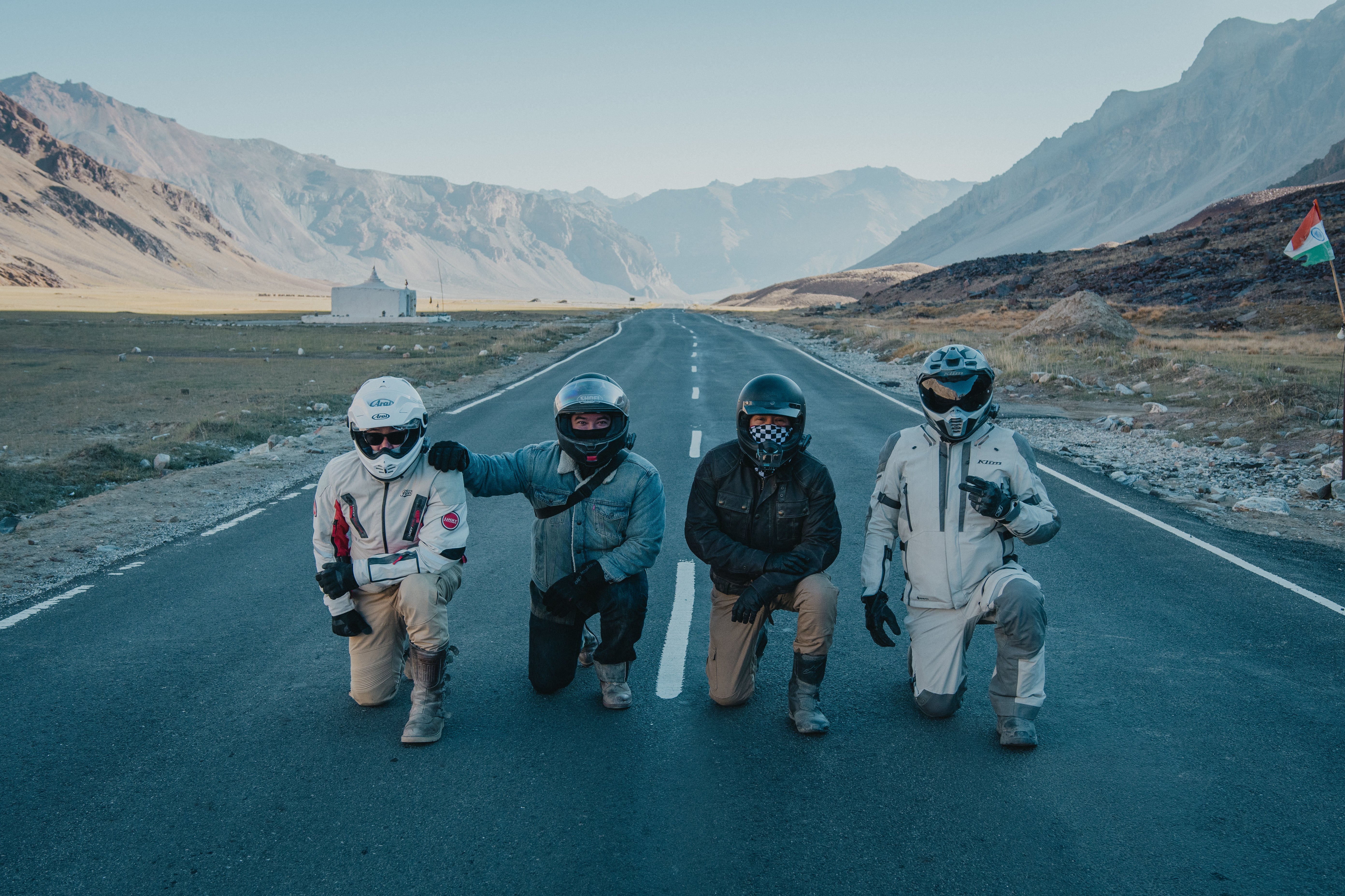 Rides — bikers in the mountains