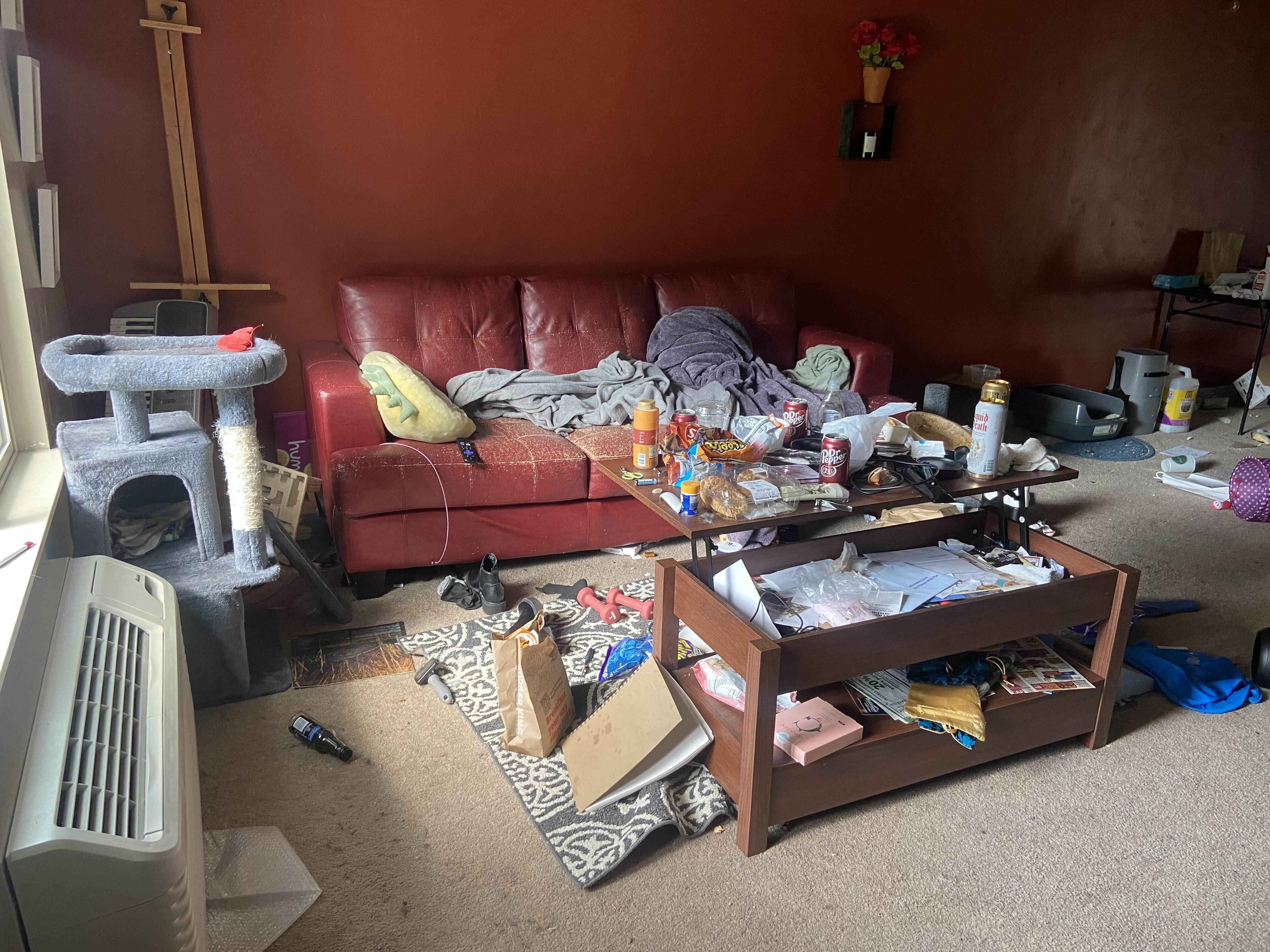 After Luxury Villa Furniture in Palm Jumeirah — clean, cleared space