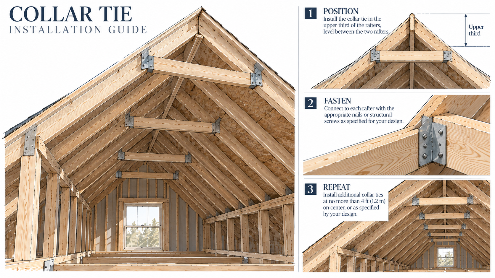 Charpente traditionnelle en bois