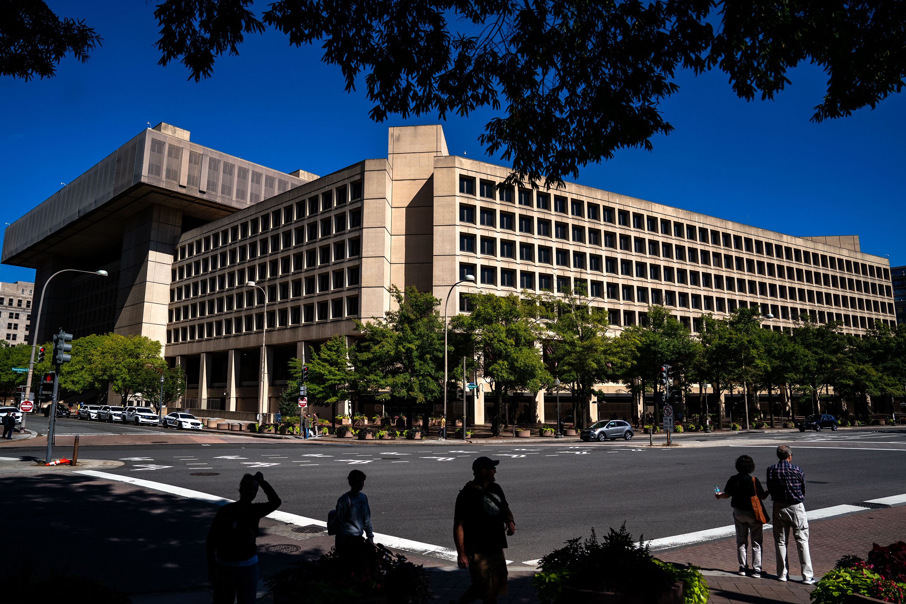 A federal government building in Washington, home of the agencies writing AI ad regulations for American marketers