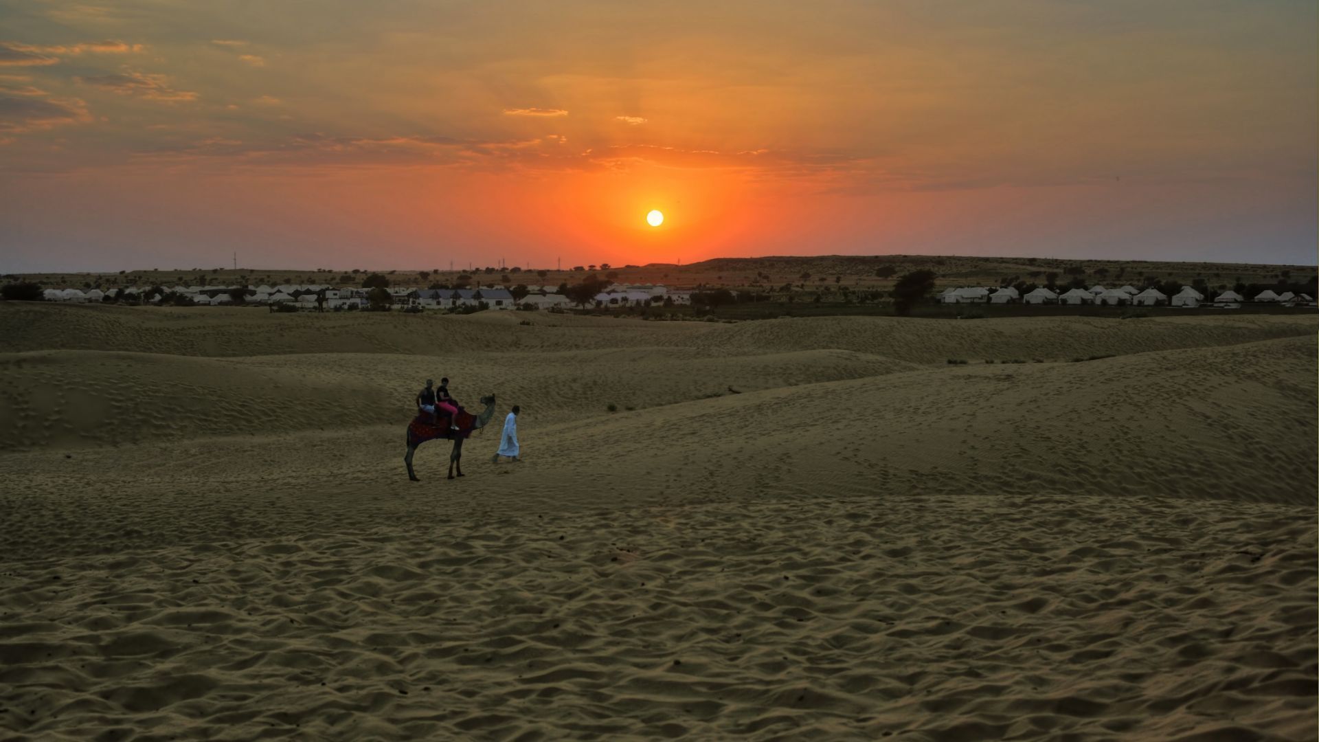 Desert Sunset View