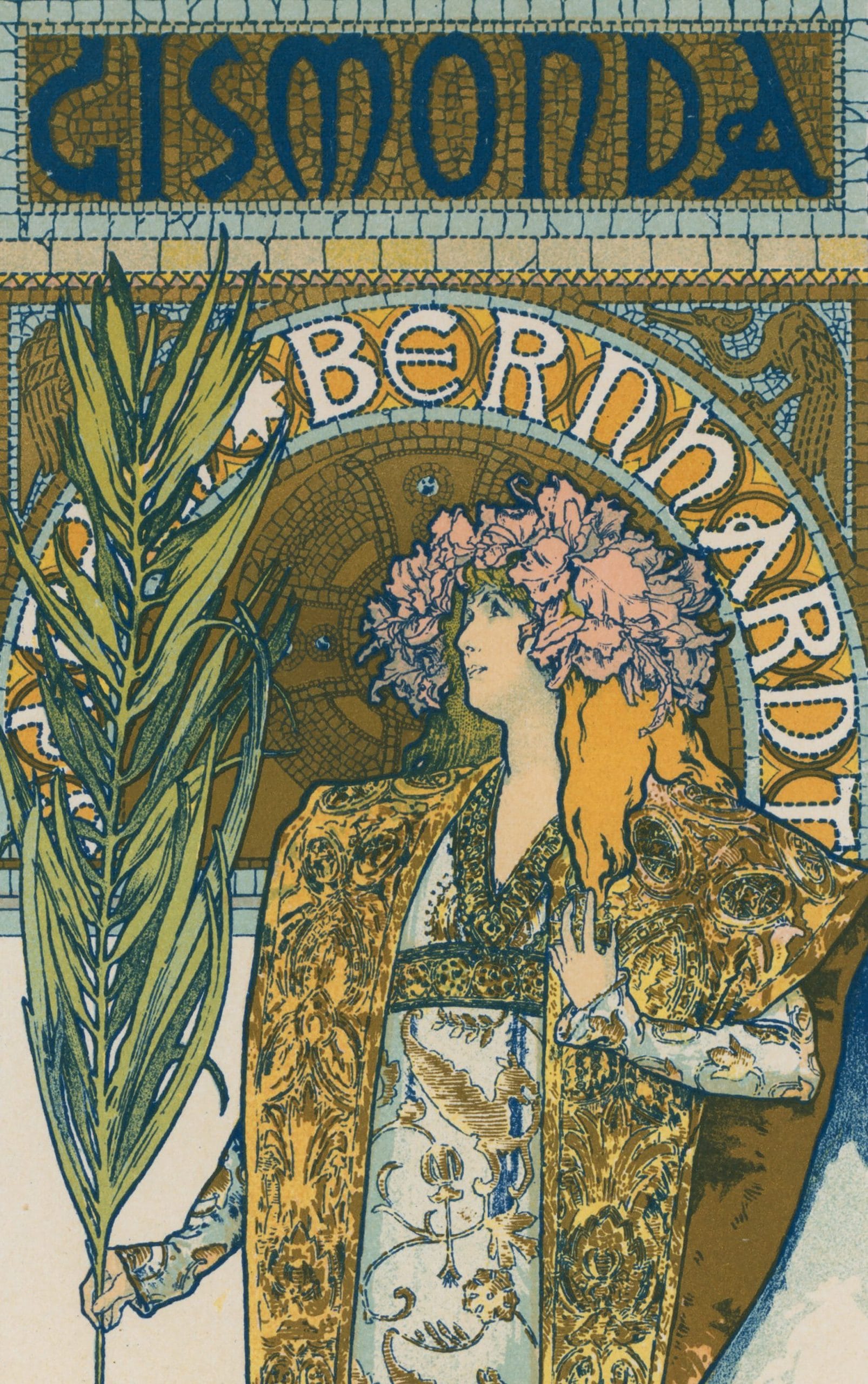 Alphonse Mucha, Gismonda, 1894 poster.