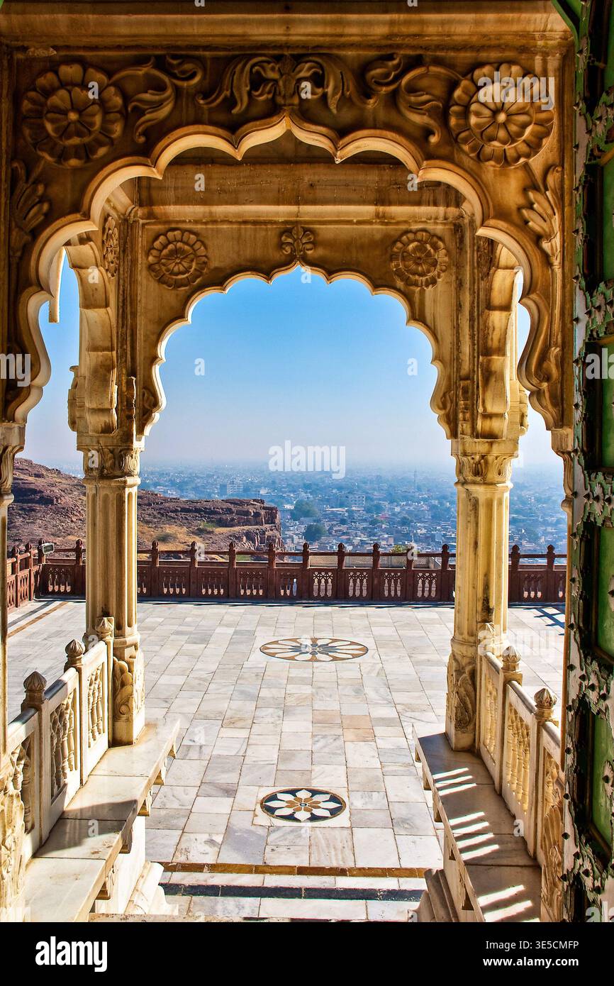 Jaswant Thada Grounds and Pathway