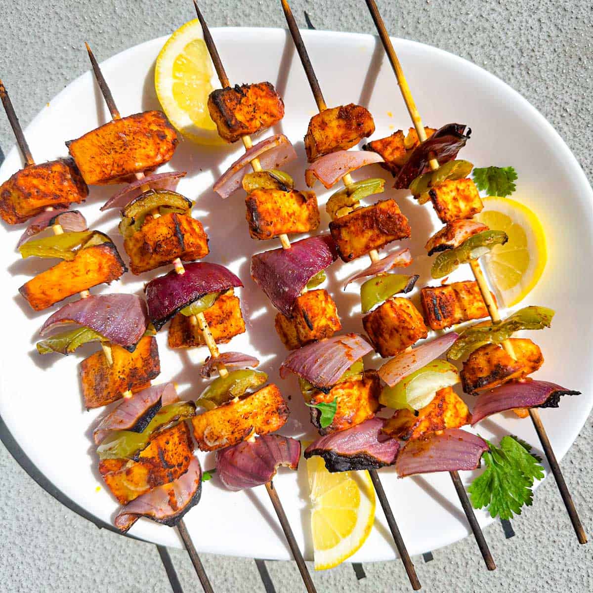 Paneer Tikka dish on the Tabble QR menu