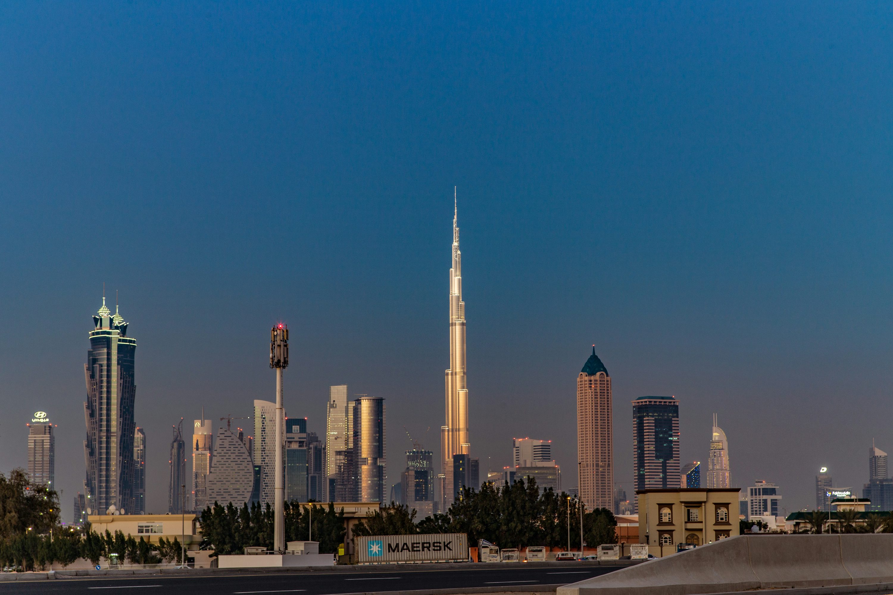 Dubai skyline where Clear Out Junk was founded