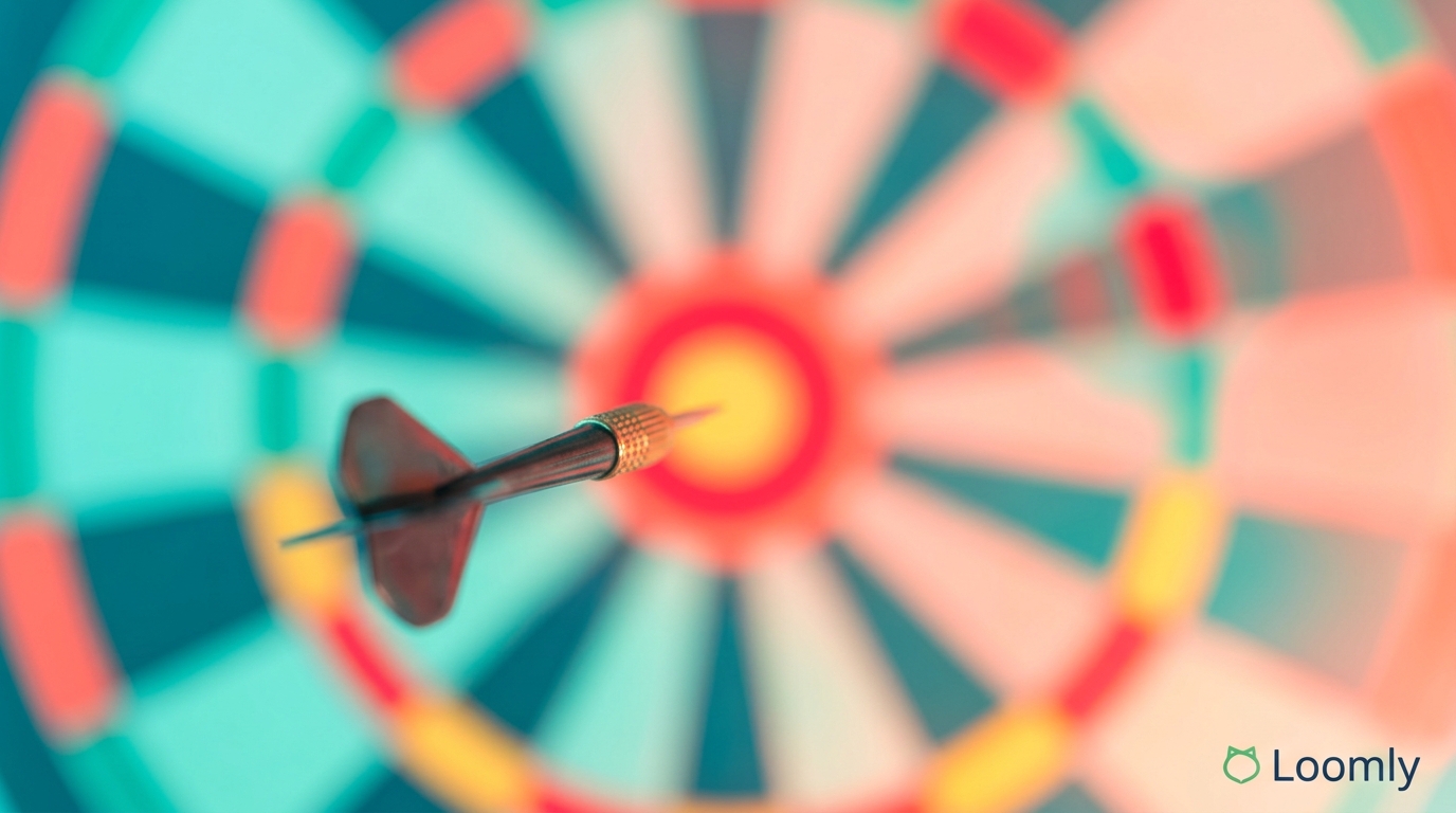 A social media content calendar interface on screen, where ad delivery schedules meet AI targeting decisions