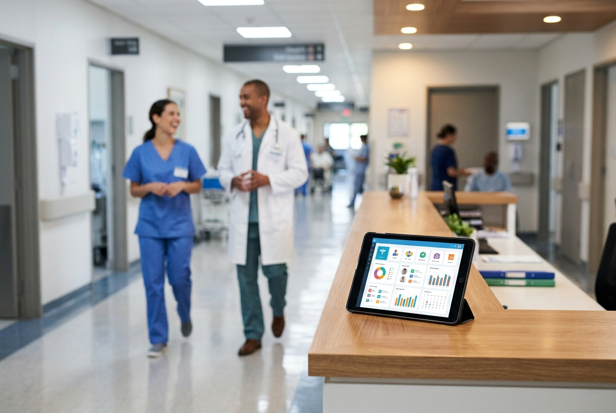 Healthcare Hospital Management Software with patient records