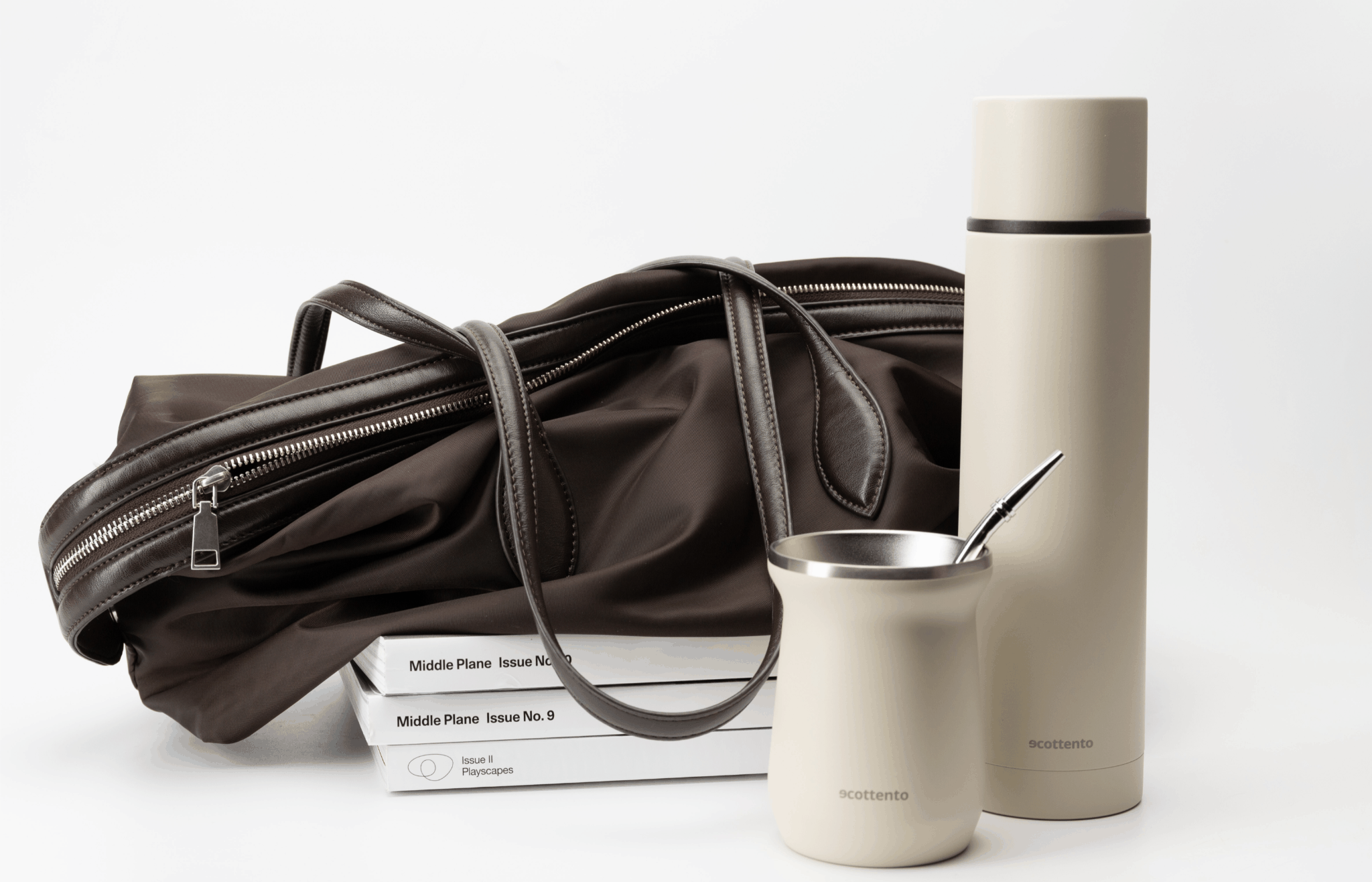Termo para Mate de Acero con Bombilla