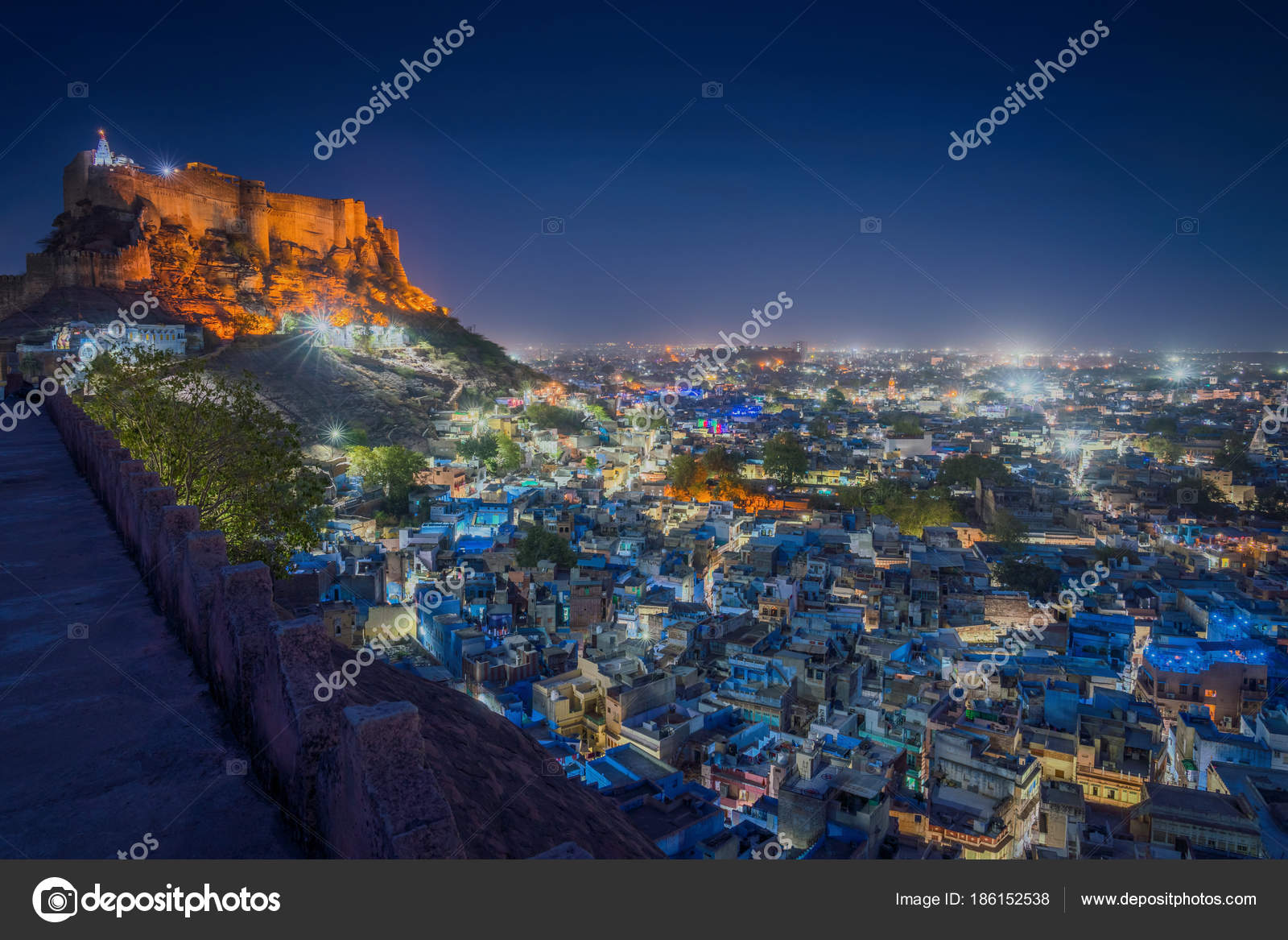Jodhpur Blue City Aerial