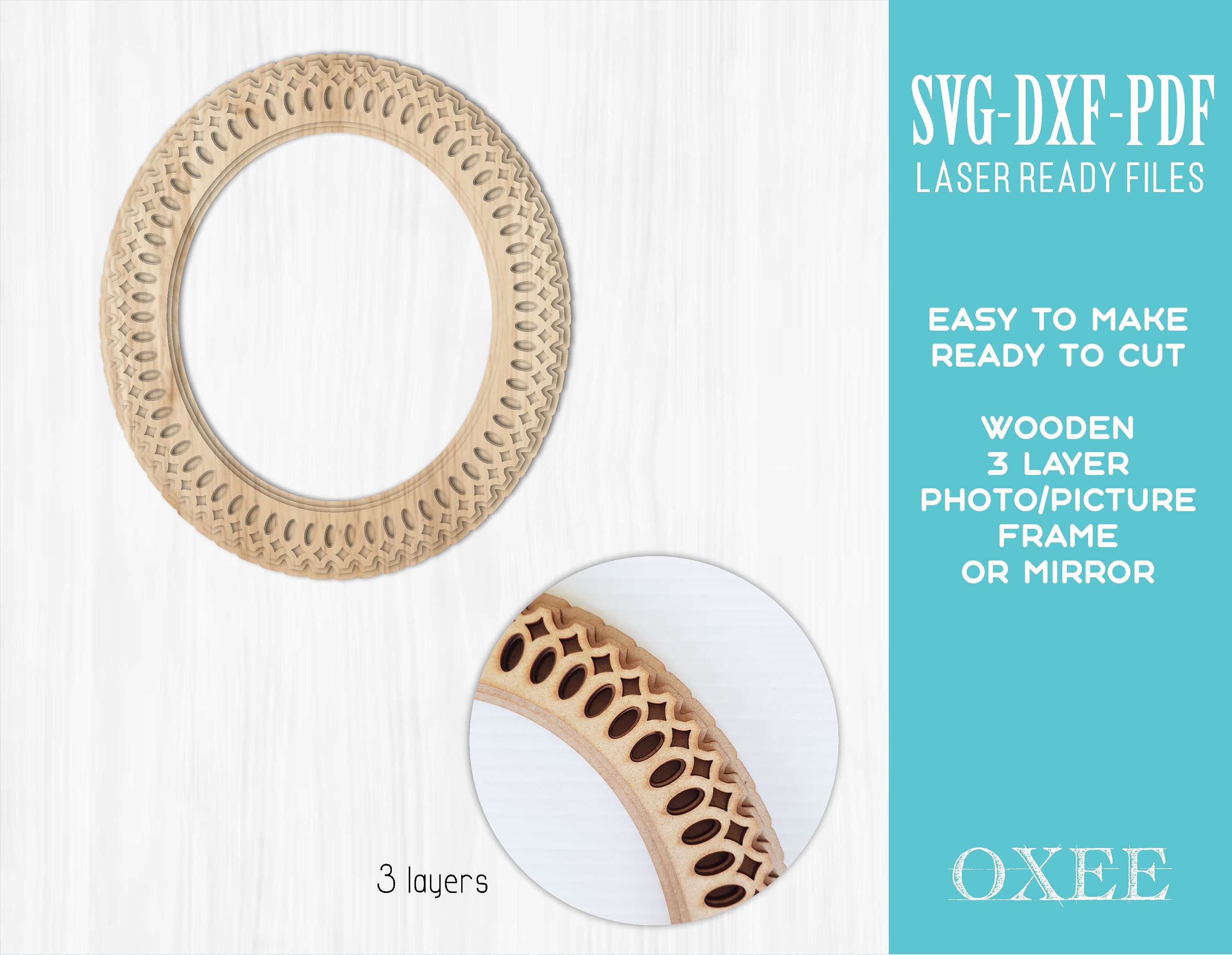 Objet : Miroir décoratif