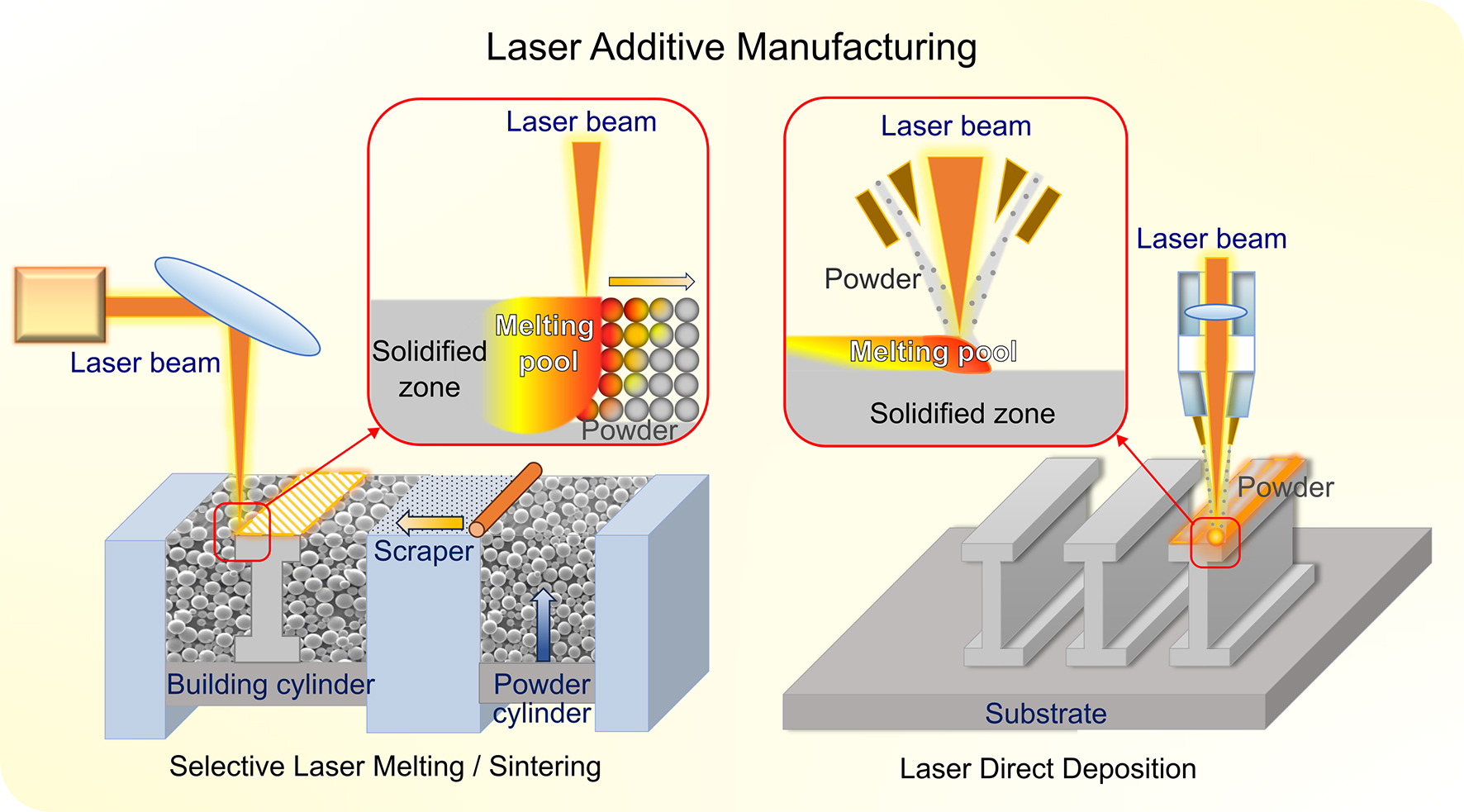 Metal powder microscopy
