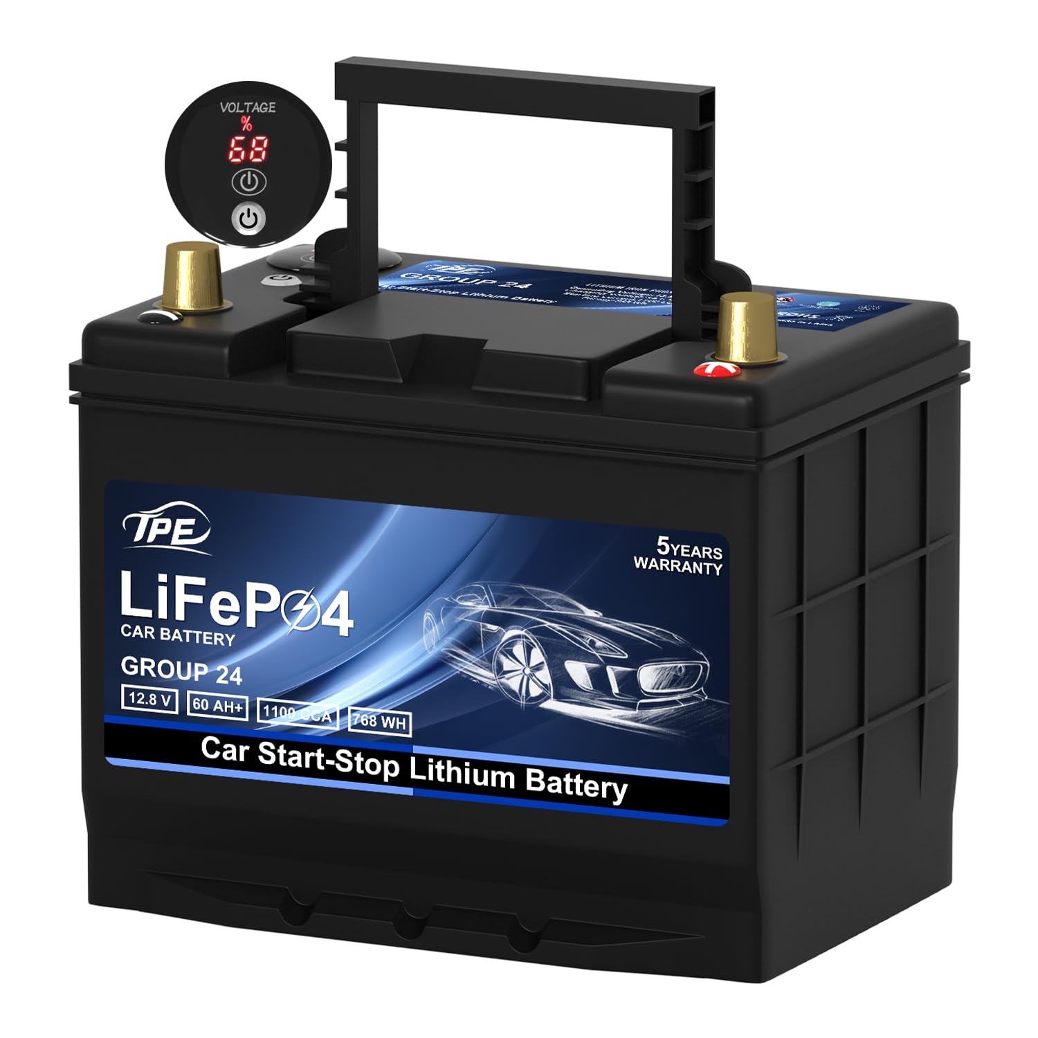 Batterie Voiture 12V 60Ah