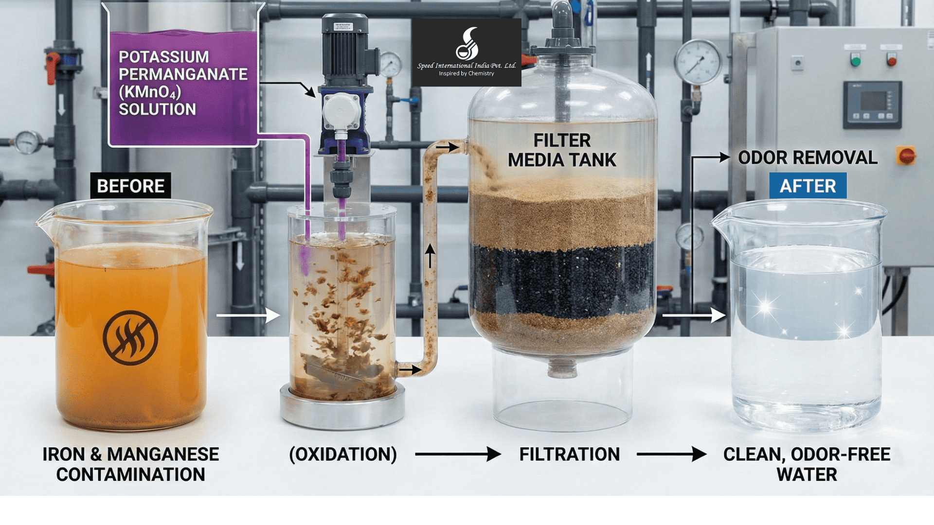 Water Treatment with Potassium Permanganate