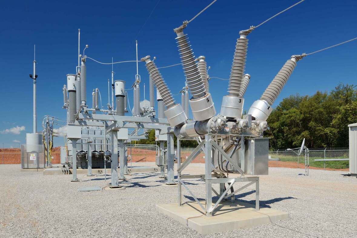 Power transformer equipment ready for shipping and installation