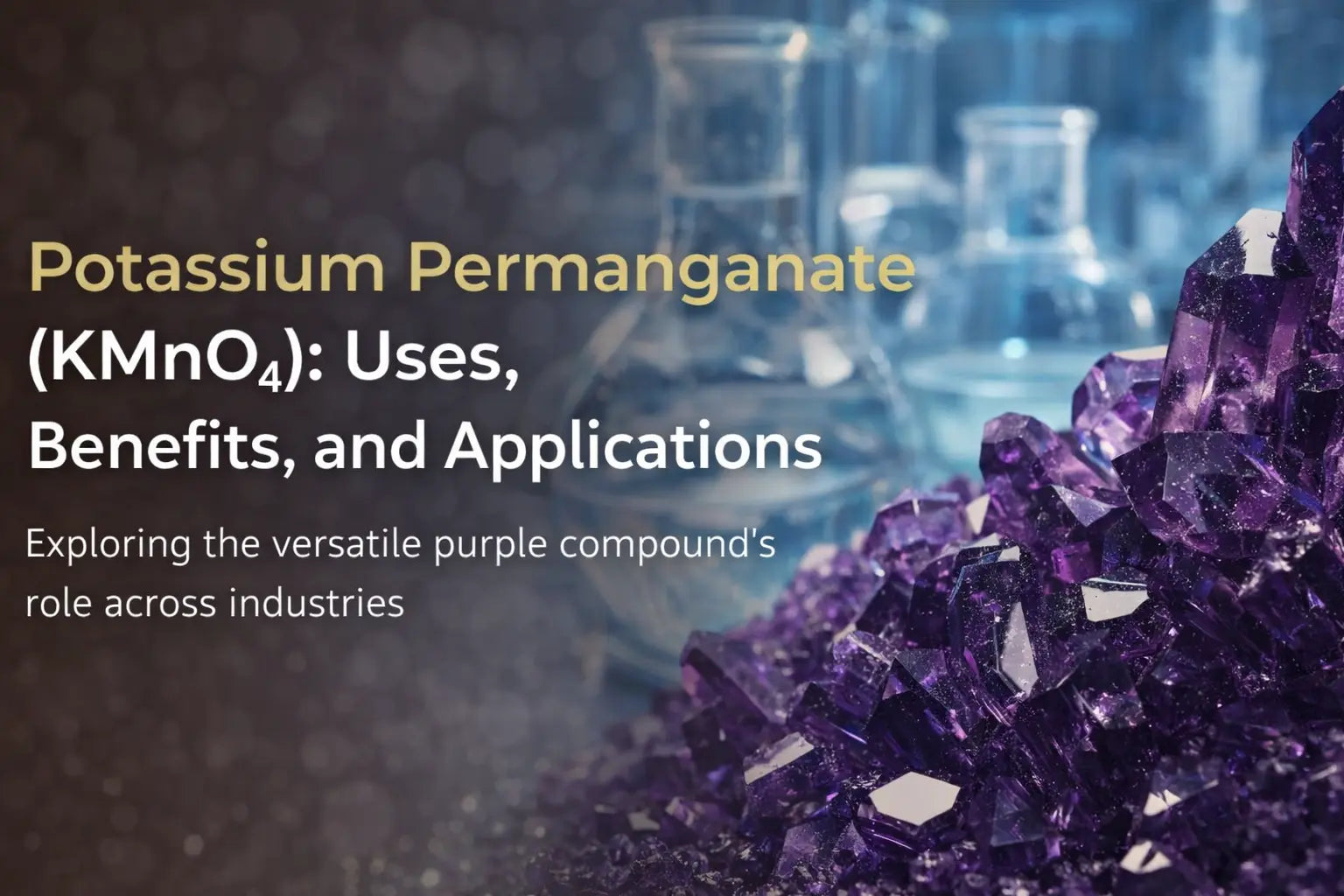 Potassium Permanganate Crystals