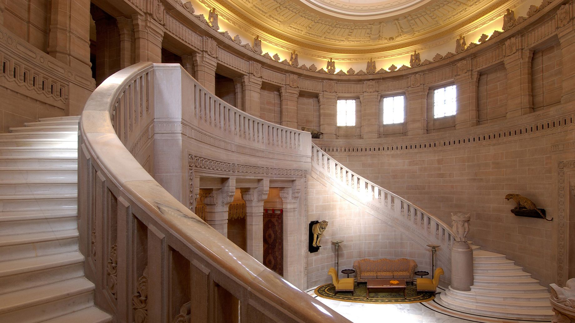 Umaid Bhawan Palace Golden Facade